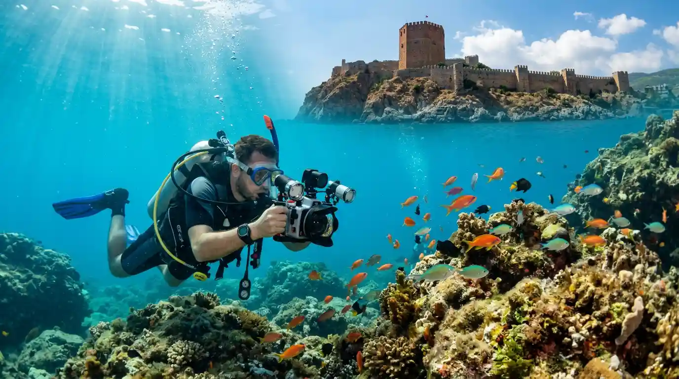 Alanya'da Su Altı Fotoğrafçılığı: Ekipman, Teknik ve Referanslarımız